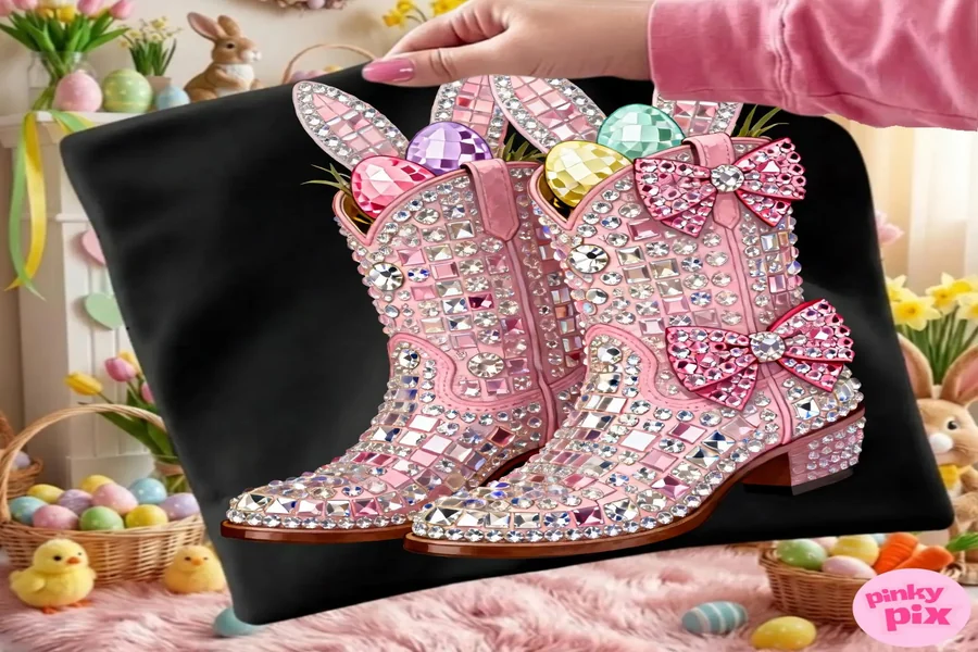 girls rhinestone cowboy boots that shine every day